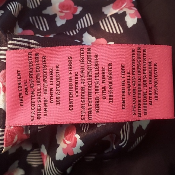 Betsy Johnson Rain Coat/Jacket NWOT - Picture 6 of 7